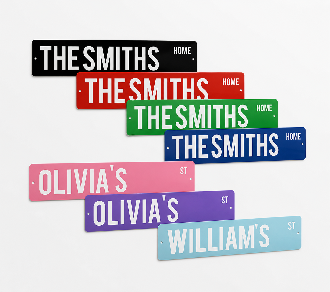 Personalised Metal Street Signs